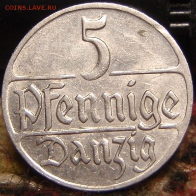 5 Pfennige Данциг 1923 - пдлр 018.JPG