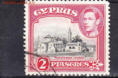 Колонии Кипр 1938 1м 2п - 310