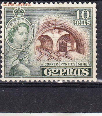 Колонии Кипр 1955  1м 10м - 322
