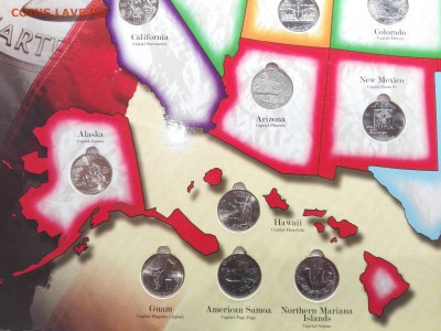 Квотеры США в альбоме – с 1999 по 2009 год. Ретро лот. - 5