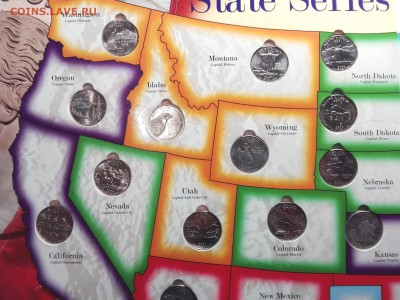 Квотеры США в альбоме – с 1999 по 2009 год. Ретро лот. - 4