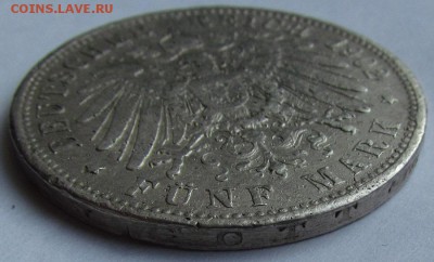 5 марок. Саксен-Мейнинген. Германия 1902г - IMG_2276.JPG