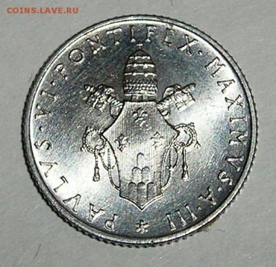 Ватикан 2 Лиры 1965 (11.02) - P1011357.JPG