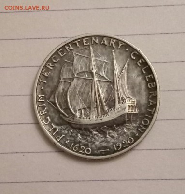 1920 Pilgrim Half dollar 12 02 17, 22 oo - 2017-02-09 19.51.04