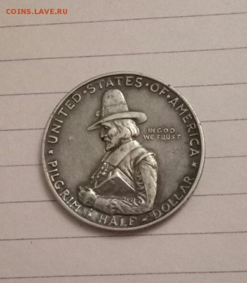 1920 Pilgrim Half dollar 12 02 17, 22 oo - 2017-02-09 19.51.50