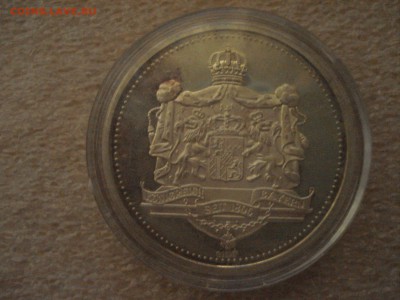 Жетон Король Людвиг 2 Баварский Ag999, вес 20 гр. на оценку. - DSC07147.JPG