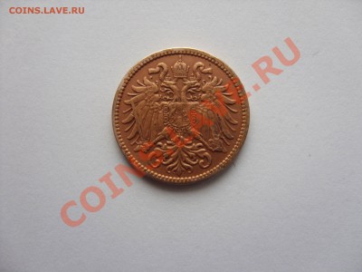 2 геллера. Австрия. 1910. Отличный сохран. - 2 геллера Австрия 1910 - 2.JPG