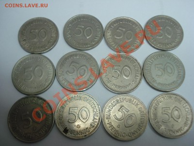 50 Пф. ФРГ, 1950-1991г, до 28.01.2011 22-00 - DSC05078.JPG