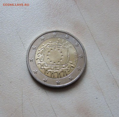 2ЕВРО 30 лет ФЛАГУ ИРЛАНДИЯ (UNC) 12.02. 22-00 мск - Ирланд_2