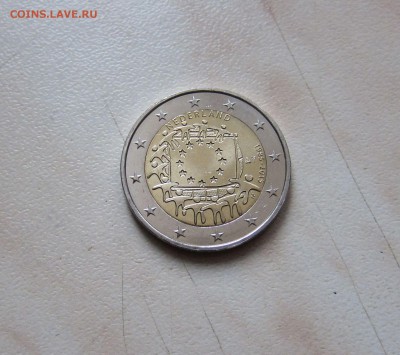 2ЕВРО 30 лет ФЛАГУ НИДЕРЛАНДЫ (UNC) 12.02. 22-00 мск - Нидерлан_2