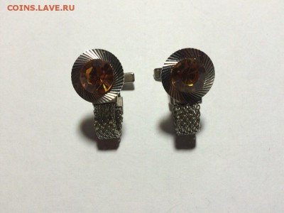 Красивые запонки с камнем недорого до 17.02.17 в 22.00 по мс - IMG_9526.JPG
