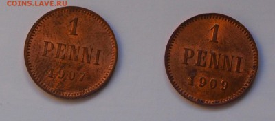 1 Пенни 1907-1916 UNC RB - 0709r