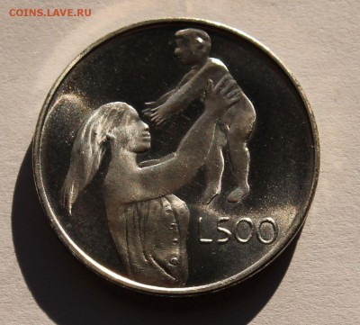 Сан Марино 500 лир 1972. СЕРЕБРО. РАСПРОДАЖА. - 2
