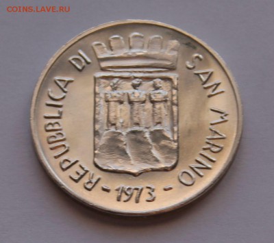 Сан Марино 500 лир 1973. СЕРЕБРО. РАСПРОДАЖА. - 8