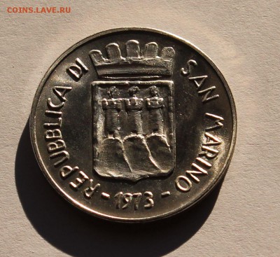 Сан Марино 500 лир 1973. СЕРЕБРО. РАСПРОДАЖА. - 6
