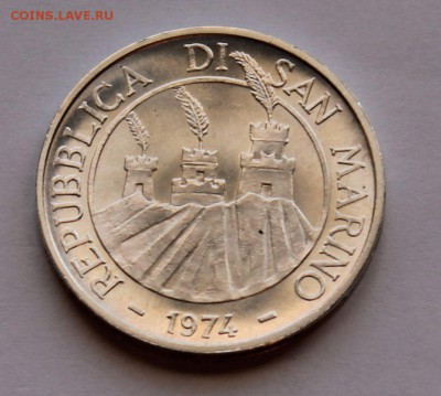 Сан Марино 500 лир 1974. СЕРЕБРО. РАСПРОДАЖА. - 8