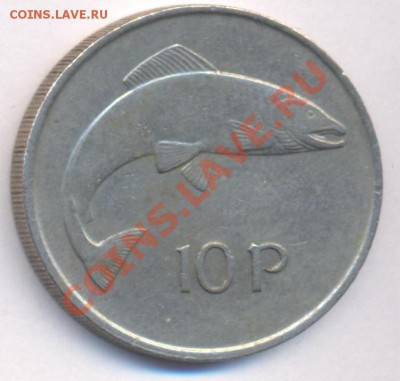 Ирландия 10 пенсов.1974 г. До 27.01.11 г. 20-00 МСК. - Ирландия 10 74.1