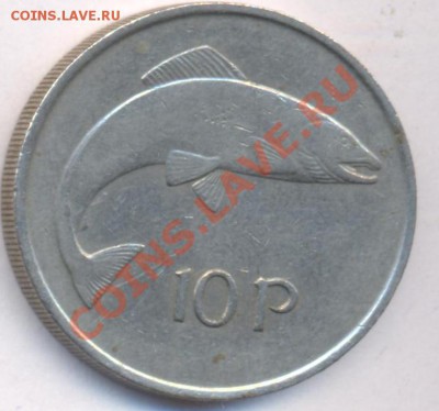 Ирландия 10 пенсов.1975г.  До 27.01.11 г. 20-00 МСК. - Ирландия 10 75.1