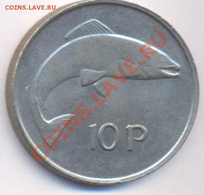 Ирландия 10 пенсов.1978 г.  До 27.01.11 г. 20-00 МСК. - Ирландия 10 78.1