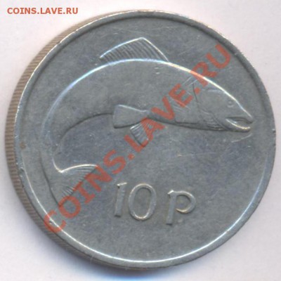 Ирландия 10 пенсов.1980 г. До 27.01.11 г. 20-00 МСК. - Ирландия 10 80.1
