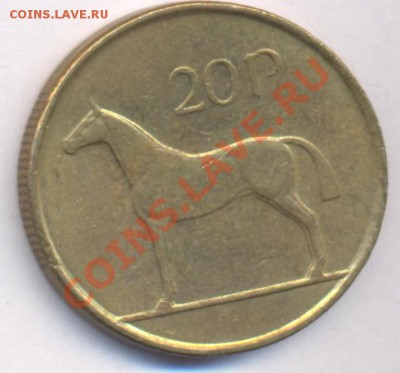 Ирландия 20 пенсов.1998 г. До 27.01.11 г. 20-00 МСК. - Ирландия 20 98.1