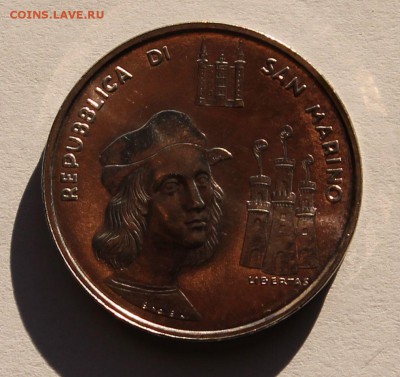 Сан Марино 500 лир 1983. СЕРЕБРО. РАСПРОДАЖА. - 5