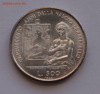 Сан Марино 500 лир 1983. СЕРЕБРО. РАСПРОДАЖА. - 4