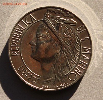 Сан Марино 500 лир 1986. СЕРЕБРО. РАСПРОДАЖА. - 5