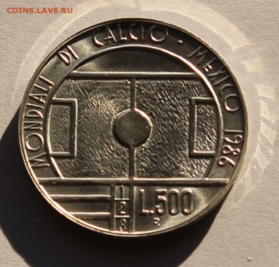 Сан Марино 500 лир 1986. СЕРЕБРО. РАСПРОДАЖА. - 2