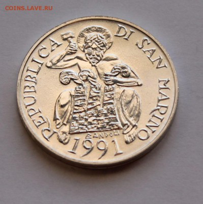 Сан Марино 500 лир 1991. СЕРЕБРО. РАСПРОДАЖА. - 8