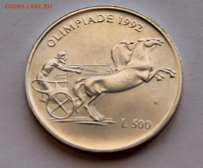 Сан Марино 500 лир 1992. СЕРЕБРО. РАСПРОДАЖА. - 4