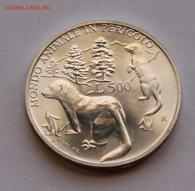 Сан Марино 500 лир 1993. СЕРЕБРО. РАСПРОДАЖА. - 4