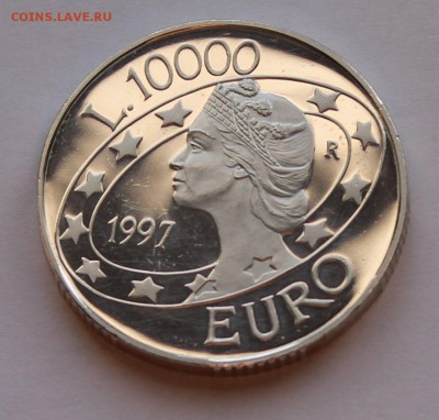 Сан Марино 10 000 лир 1997. СЕРЕБРО. РАСПРОДАЖА. - 4