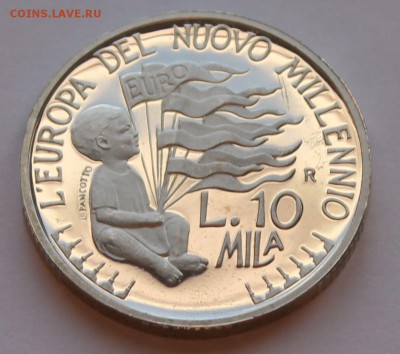 Сан Марино 10 000 лир 1998.  СЕРЕБРО. РАСПРОДАЖА. - 6