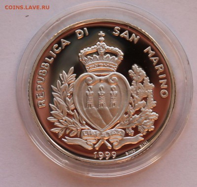 Сан Марино 10 000 лир 1999. Олимпиада. СЕРЕБРО. РАСПРОДАЖА. - 13