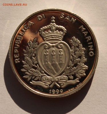 Сан Марино 10 000 лир 1999. Миллениум. СЕРЕБРО. РАСПРОДАЖА. - 7
