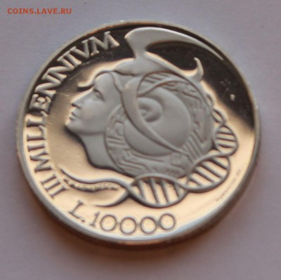 Сан Марино 10 000 лир 1999. Миллениум. СЕРЕБРО. РАСПРОДАЖА. - 6