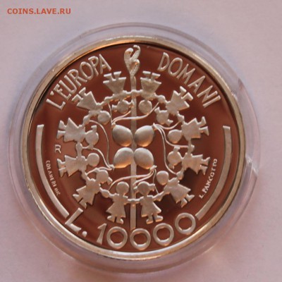 Сан Марино 10 000 лир 1999. Европа. СЕРЕБРО. РАСПРОДАЖА. - 5