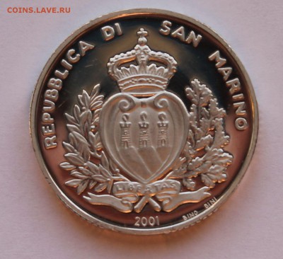 Сан Марино 10 000 лир 2001. СЕРЕБРО. РАСПРОДАЖА. - 13