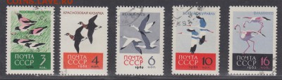 СССР 1962г Птицы полн.серия до 13.02 22.00мск - СССР 1962г Птицы полн.серия