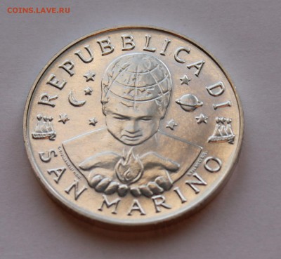 Сан Марино 5 000 лир 1999. СЕРЕБРО. РАСПРОДАЖА. - 8