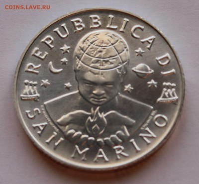 Сан Марино 5 000 лир 2000. СЕРЕБРО. РАСПРОДАЖА. - 8