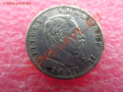 -Италия- 20 чентесимо 1863 -- 28 января 22-00 - 20 чентесимо 1863.JPG