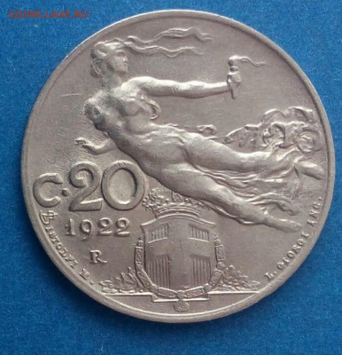20 чентезимо 1922,Италия,до 13.02. - eF3Rtdq26EE
