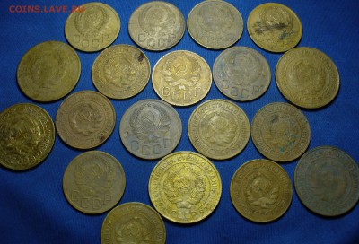 3,5 копеек 1929-1939 годов 19 шт. До 15.02.17 в 22.00 по мск - P1370055.JPG