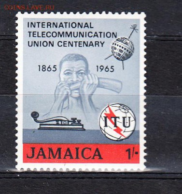 Колонии Ямайка 1965г 1м - 1г