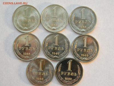 Комплект 1 руб 1961-1991 30шт.19.02.17 22.00 - аук руб 61-69 р.JPG
