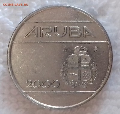 АРУБА 25 центов 2000 до 18 фев. 22-00 мск - АРУБА 25 центов 2000 -22-20170111_141530