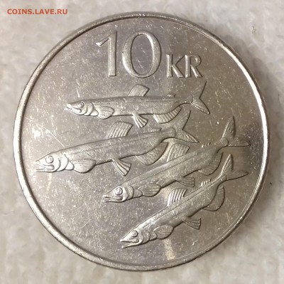 ИСЛАНДИЯ 10 крон 2008 Четыре мойвы до 18 фев. 22-00 мск - ИСЛАНДИЯ 10 крон 2008 -128-20170203_171543 128
