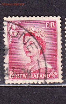 Колонии Новая Зеландия 1953 1м 8д коронация - 514